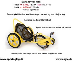 Banancykel  Maxi  Tilbud