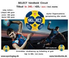 Select Circuit Håndbold  Tilbud