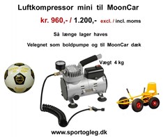 Luftkompressor Mini til MoonCar