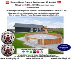 Panna Bane 12  kantet Tilbud Dansk Produceret