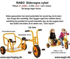 Rabo Sidevogns Cykel  Tilbud