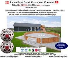 Panna Bane 10 - kantet Tilbud  Dansk Produceret