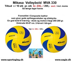Mikasa  Volleybold  MVA  330  Tilbud
