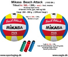 Mikasa Beach Volleybold  Attack  Tilbud