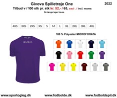 Givova Spilletrøje One Tilbud