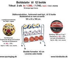 Boldstativ til 12 bolde Tilbud Nu