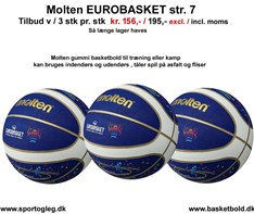 Molten EUROBASKET str. 7 Tilbud