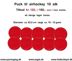 Puck til Airhockey Spil Tilbud