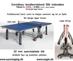 Cornilleau 500 indendørs Tilbud