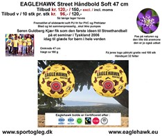 Eaglehawk Street Håndbold Soft  47 cm Tilbud