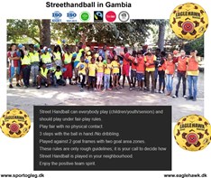 Streethandball in Gambia - Eaglehawk Streethandball 42 cm and 47 cm