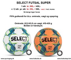 Select Futsal Super Tilbud Nyt Design