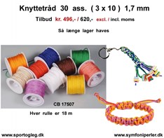 Knyttetråd 30 ass