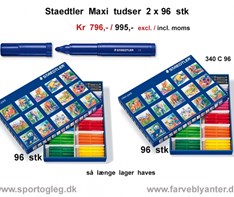 Staedtler Maxi Tudser Sortiment tilbud