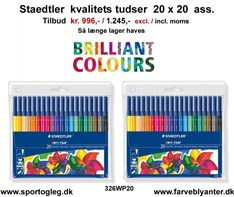 Staedtler Tudser 400 ass tilbud