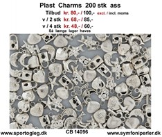 Charms Plast 200 stk Tilbud