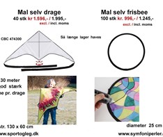 Mal Selv Drage og Frisbee Tilbud