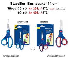 Staedtler Børnesaks  14 cm  Tilbud