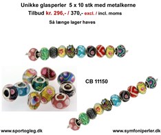 Unikke Glasperler  Tilbud