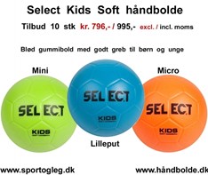 Select Kids Soft Håndbolde