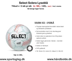 Select Solera Lyseblå Tilbud