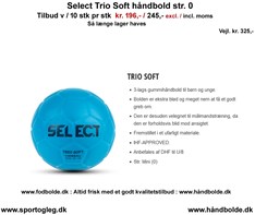 Select Trio Soft Håndbold Tilbud