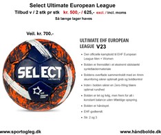 Select Ultimate European League Tilbud