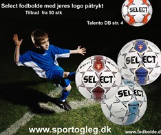 Select Fodbolde Med Logo Fra 50 stk