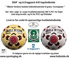 SGIF og A.Enggaard A/S  Logofodbolde