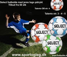 Select Talento Fodbolde Med Logo Fra 50 stk