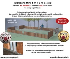 Multibane Mini  5 m x 9 m  Tilbud