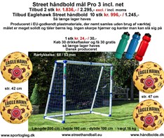 Street Håndboldmål Pro 3 Tilbud