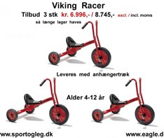Viking Racer 3 stk Tilbud