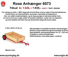 Rose Anhænger 6073  Tilbud