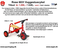 Rose Cykel 6031 Vuggestue