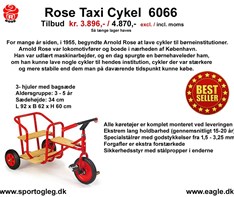 Rose Taxi Cykel  6066  Tilbud