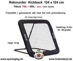 Rebounder 124 x 124 cm Tilbud