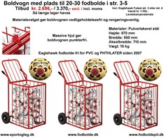 Super Kvalitets Boldvogn fremstillet i Danmark