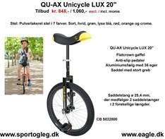 Et-hjuler QU-AX LUX 20 Tommer Tilbud