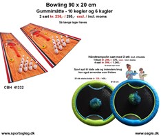 Bowling og Håndtrampolin