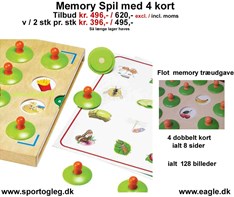 Memory Spil i Træudgave