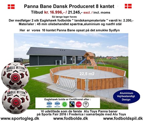 Panna Bane 8 - kantet Tilbud  Dansk Produceret