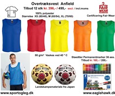 Overtræksvest  Anfield  Tilbud  Fair Wear