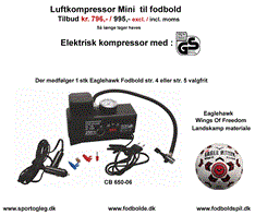 Luftkompressor  Mini  Til  Fodbolde  m.m.