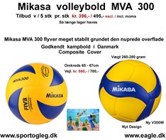 Mikasa  Volleybold  MVA  300  Tilbud