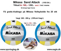 Mikasa  Volleybold  Sand Attack  Tilbud