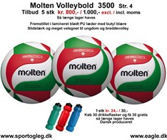 Molten  Volleybold  3500  Tilbud