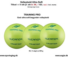 Volleybold Ultra Soft Tilbud